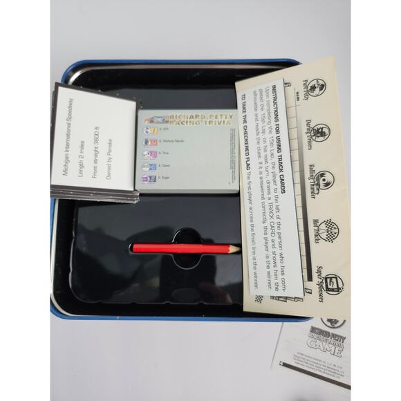 Richard Petty Racing Trivia Game 1,000 Questions #43 NASCAR Stock Car - Picture 12 of 13